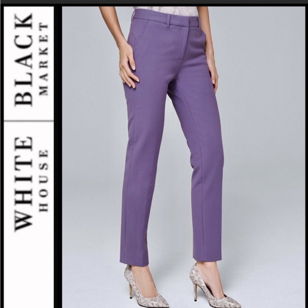 White House Black Market lilac pants